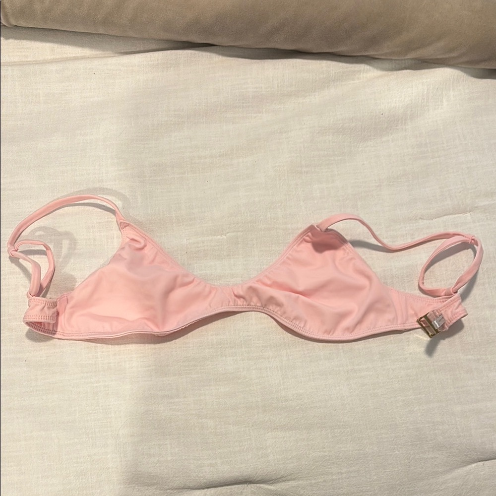 Pink Bikini Swimwear with gold clasp